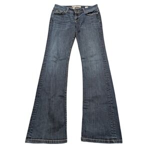 BKE Jeans Women 27R Dark Wash Addison Bootcut Mid Rise Denim‎ Casual Y2K 27x31.5